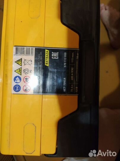 Аккумулятор на Рено/Ниссан