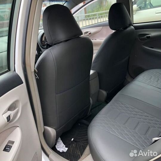 Чехлы Toyota Corolla Axio (140/145) комбо