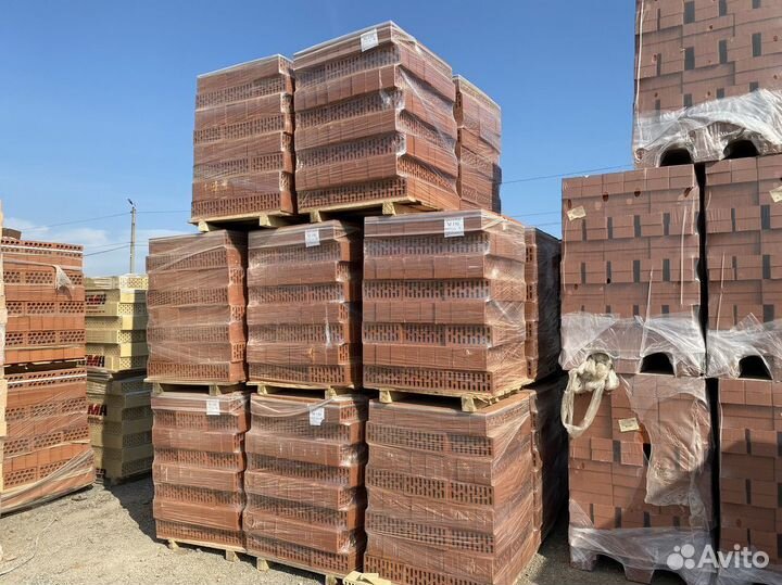 Кирпич облицовочный, доставка