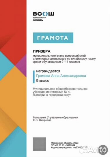 Переводчик китайского языка