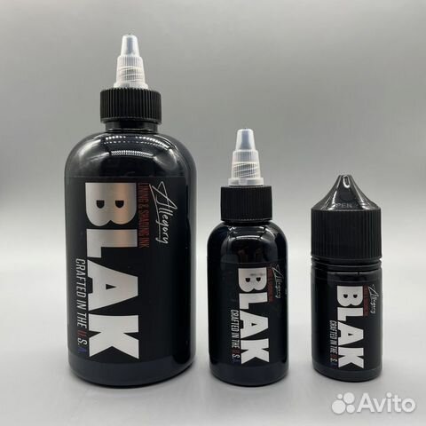 Краска для тату Allegory Black чёрная
