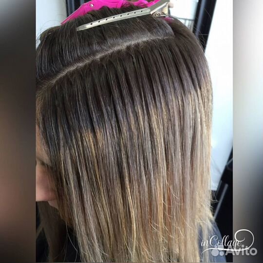 Микрокапсульное наращивание волос