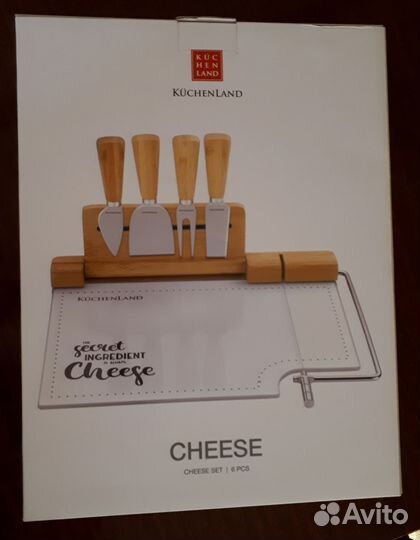 Набор ножей kuchenland для сыра 6 предметов