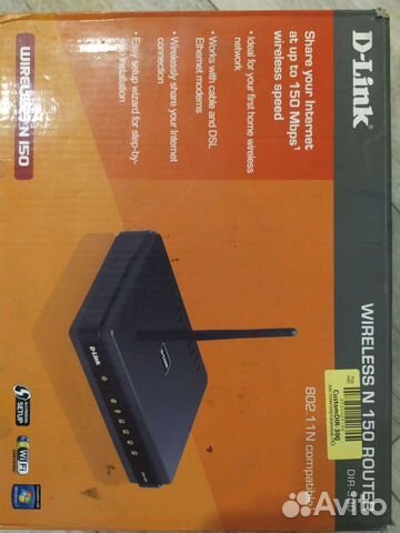 Wifi роутер D-link Dir-300 n150