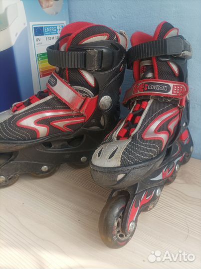 Роликовые коньки детские раздвижные