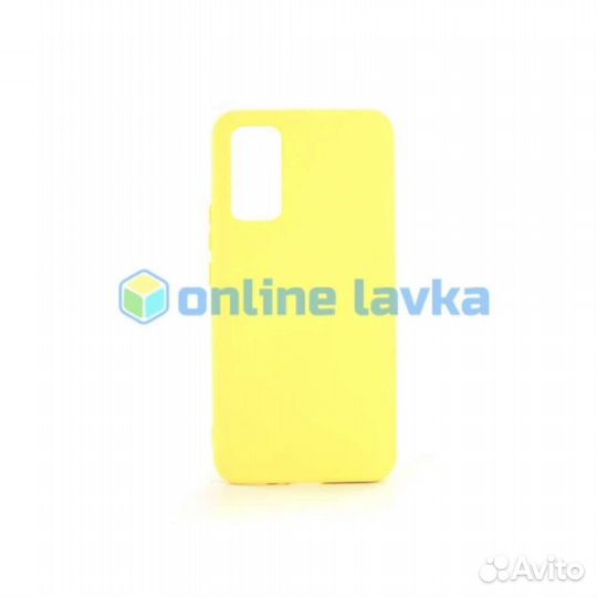 Чехол силиконовый Case для Honor 30 желтый №41