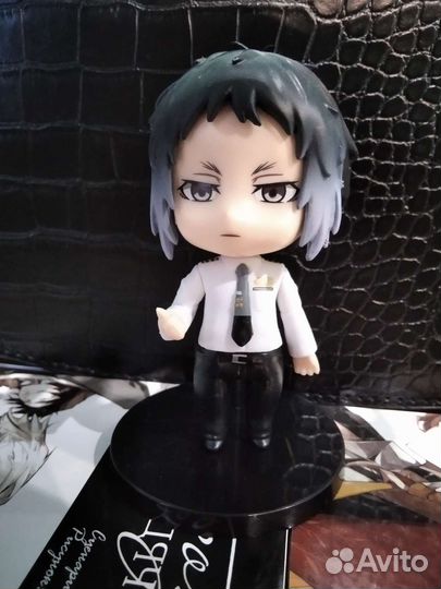 3 фигурки «Проза бродячих псов». Дазай, Ацу, Аку