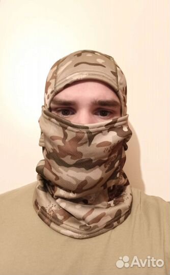 Балаклава тактическая зимняя флис 100