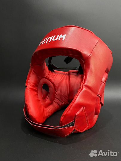 Шлем боксерский Venum DX Red