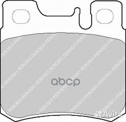 FDB644 Колодки тормозные mercedes W210/W202/W12