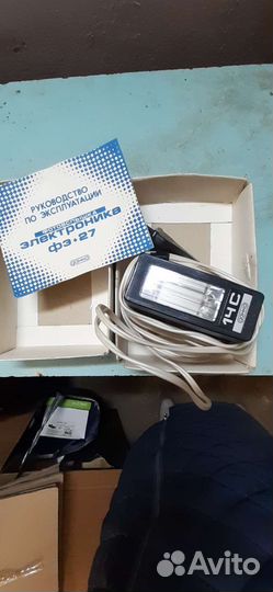 Фотовспышка к фотоаппарату фэд