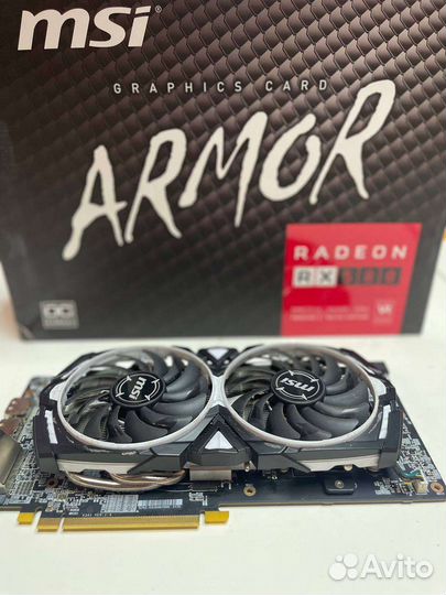 Видеокарта radeon rx 580 8 гб