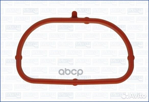 Прокладка, впускной коллектор, Прокладка, труба