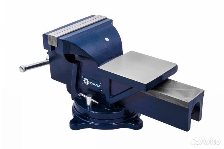 Слесарные поворотные тиски кобальт 246-005