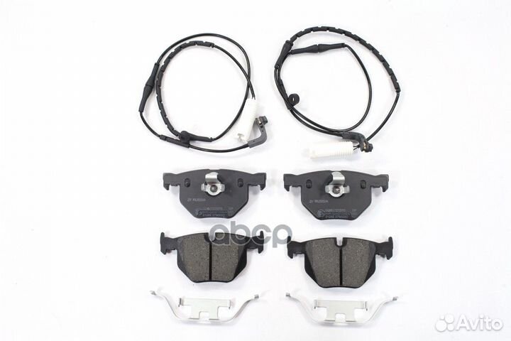 Колодки тормозные дисковые GDB1727 ZFR ZF Russia