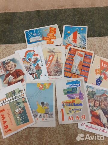 Почтовые карточки СССР и открытки объявление продам