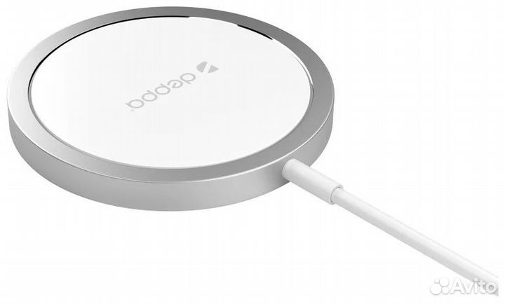Беспроводное зарядное устройство Deppa Qi MagSafe