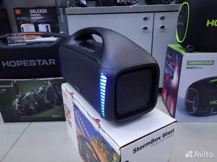 Топовые блютуз колонки 90, 100, 120, 130 w