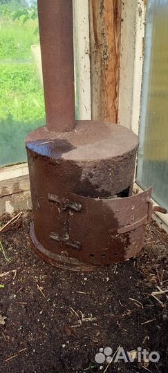 Продам печку буржуйку чугун