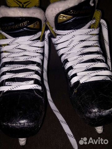 Хоккейные коньки bauer детские