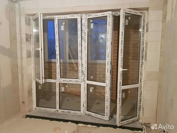 Пластиковые двери в рассрочку