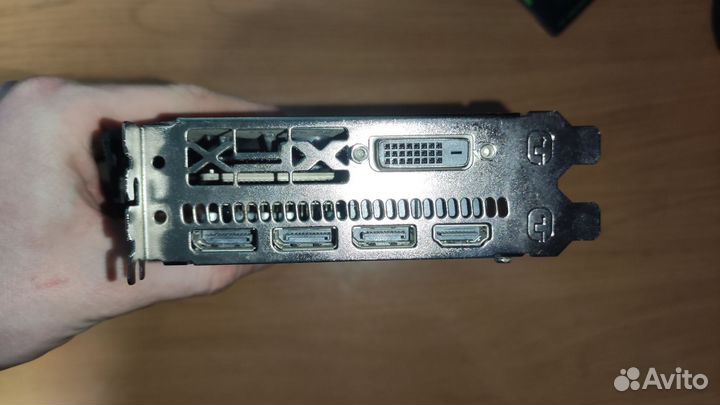 Видеокарта rx580 8gb 2048sp
