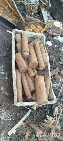 Кругляк металлический лежалый