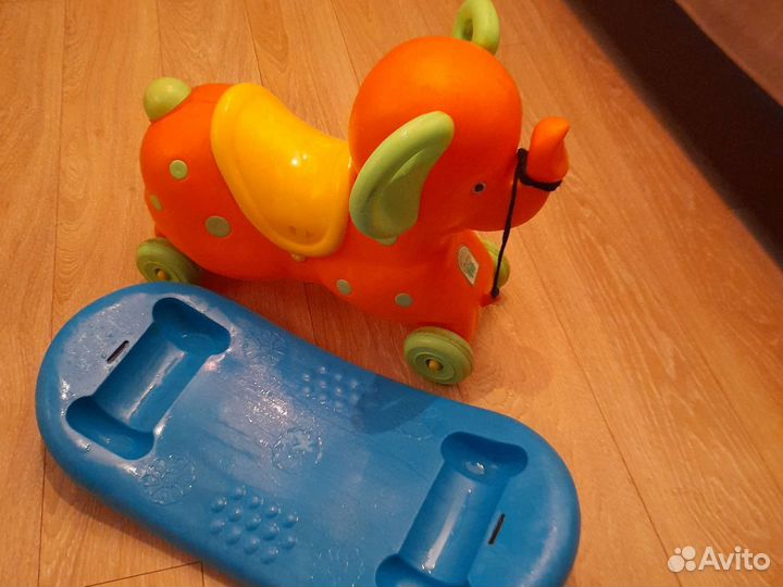 Слоник, качалка детская