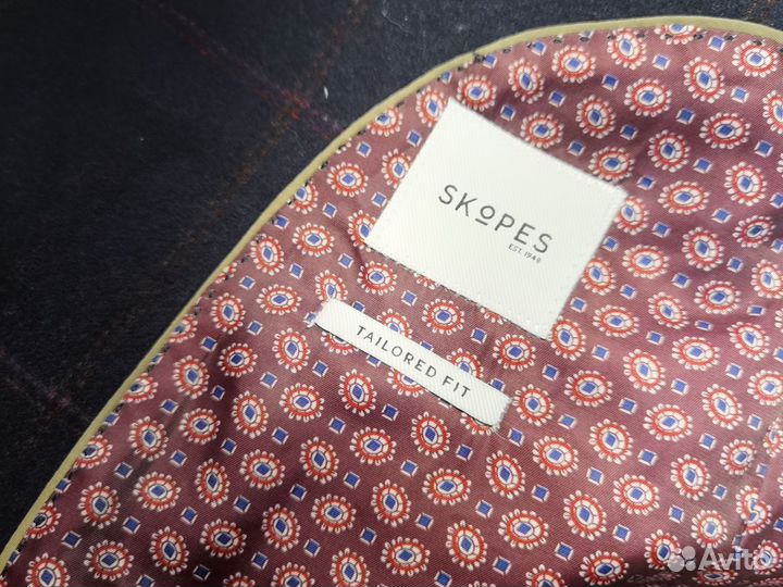 Английский твидовый пиджак Scopes 52 размер