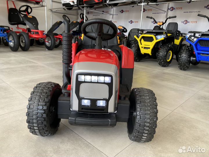 Трактор-электромобиль с ду