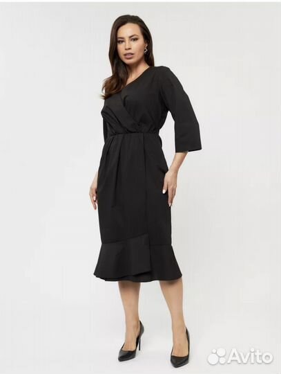 Платье женское 42 44 черное