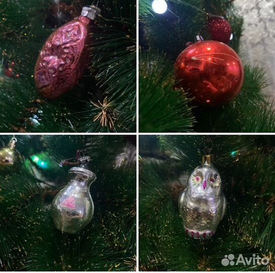 Елочные игрушки СССР