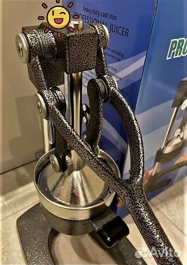 Пресс для гранат и цитрусовых. Чугун 7 кг. Новые