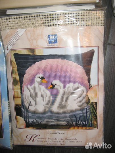 Наборы для вышивания подушек Vervaco, Бельгия