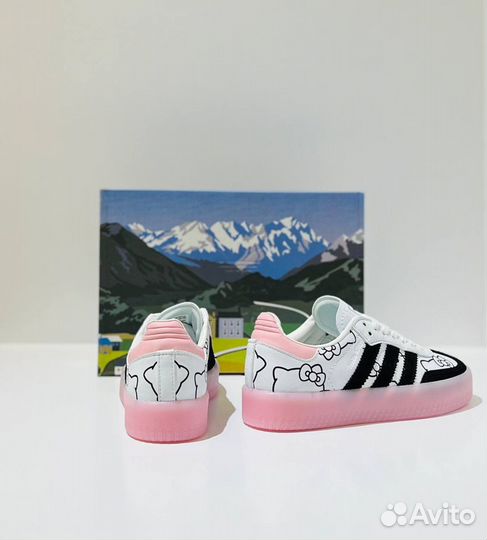 Кроссовки Adidas Samba Hello Kitty