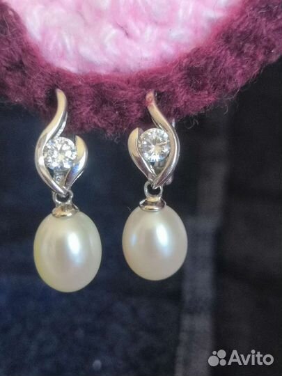 Комплект с жемчугом