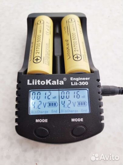 Аккумуляторы Li-Ion 21700 и Зарядные устройства