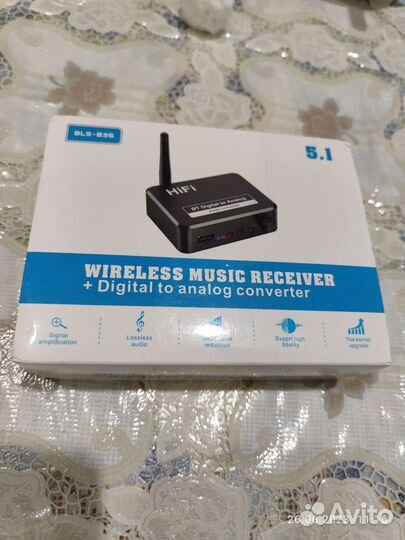 Цап с bluetooth, usb, переносной