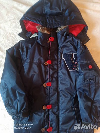 Куртка для мальчика 116