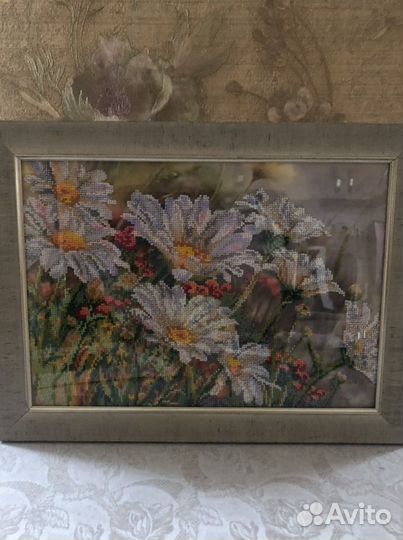 Картины вышитые бисером