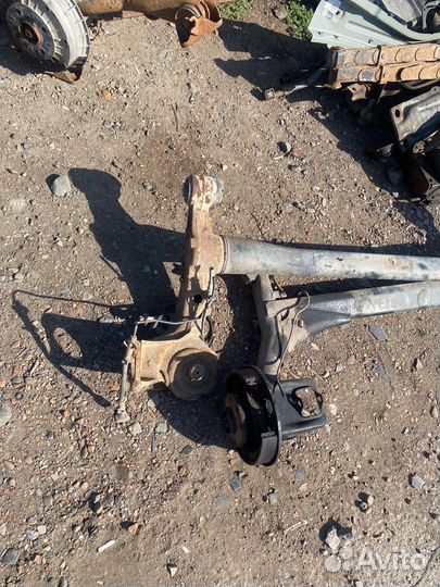 Задняя балка opel astra g универсал диски