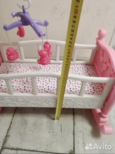 Кроватка детская игрушечная