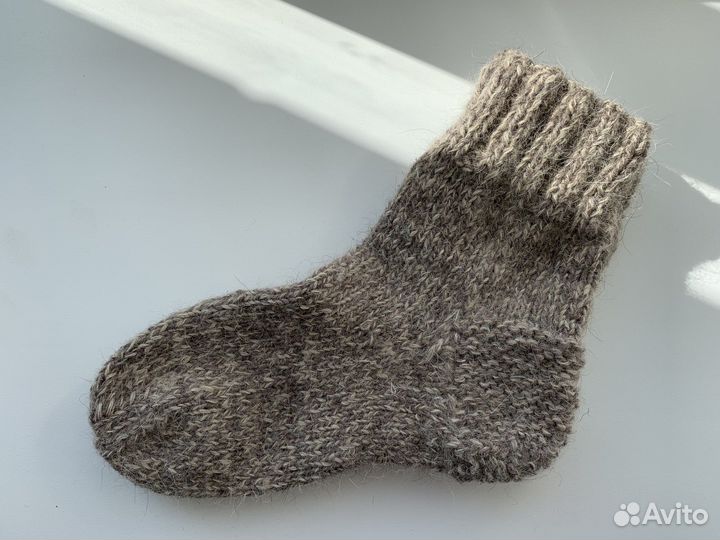 Носки из собачьей и овечьей шерсти