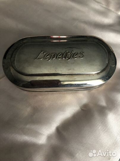 Антикварная погремушка в футляре