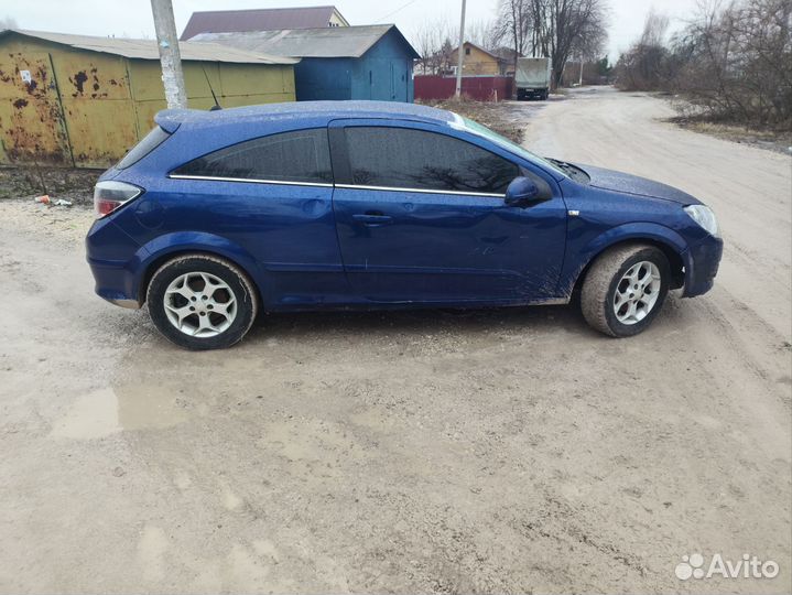 Opel Astra GTC 1.8 МТ, 2006, битый, 206 000 км