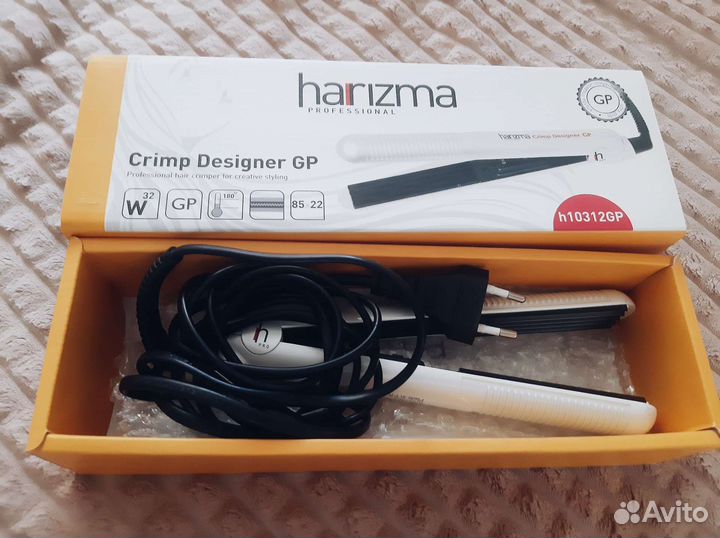 Щипцы гофре harizma
