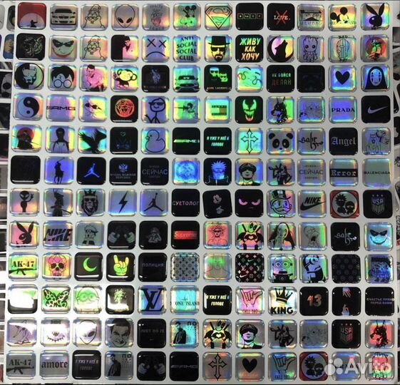3d стикеры на телефон оптом