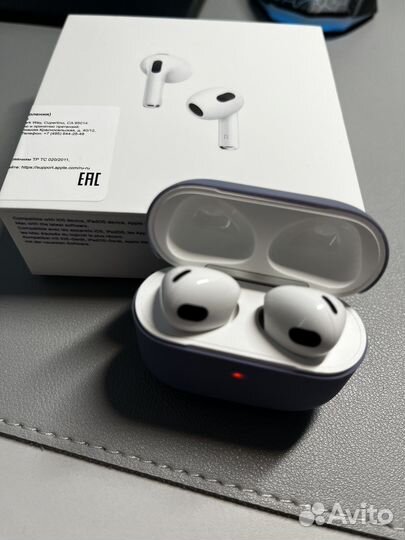 Беспроводные наушники apple airpods 3