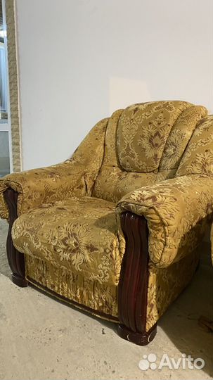 Диван с креслами бу