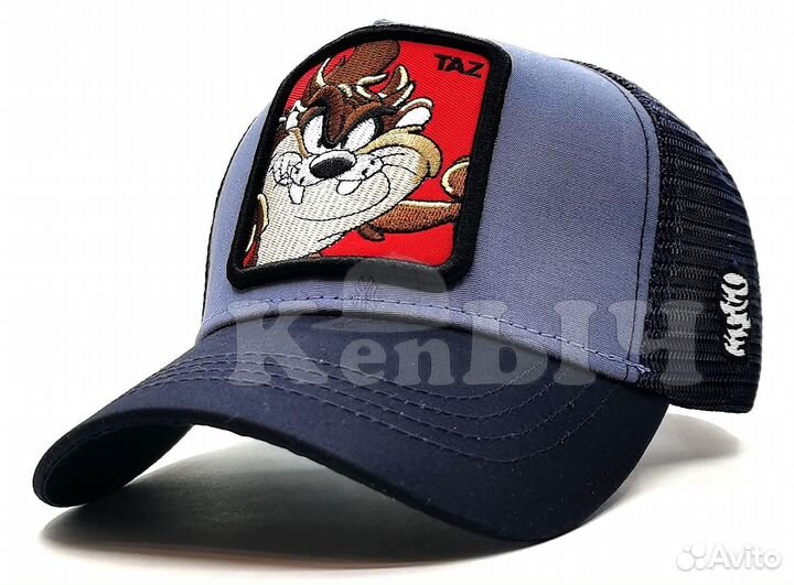 Кепка Луни Тюнз Тасманский Дьявол с сеткой сзади